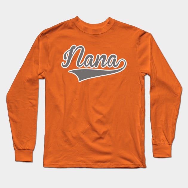 Nana Logo Long Sleeve T-Shirt by charlescheshire